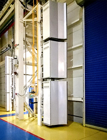 Газовая тепловая завеса КЭВ-35П4150G ТЕПЛОМАШ
