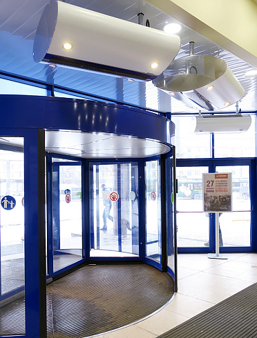 Электрическая тепловая завеса КЭВ-18П6011Е, длиной 1 м ТЕПЛОМАШ
